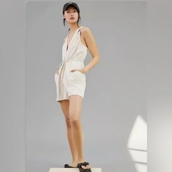 Daily Practice by Anthropologie Playa del Amore Romper - Picture 3 of 11